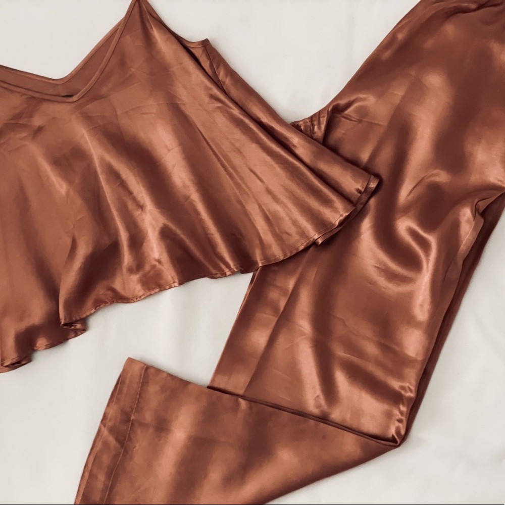 Enza Costa Satin Set